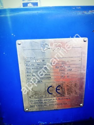 Alfa Laval ALDEC 30 Decanter Centrifuge