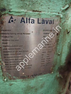 ALFA LAVAL FOPX 605
