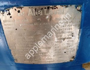 SRG 509 Solid Bowl Disc Stack Separator